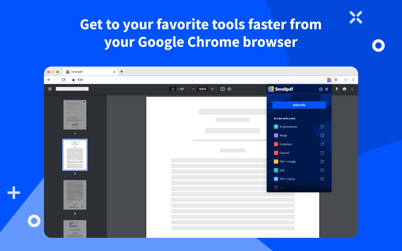 图片[5]-Smallpdf – 编辑、转换、压缩 PDF 文件并 AI 生成 PDF 摘要-谷歌crx插件下载-插件520