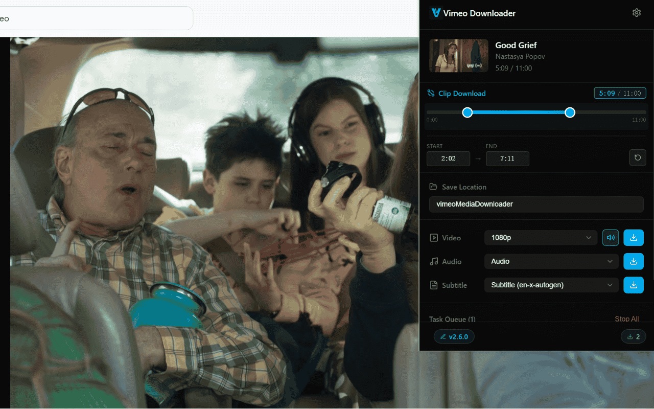 图片[2]-Vimeo 批量视频下载器 – 批量下载高清视频-谷歌crx插件下载-插件520